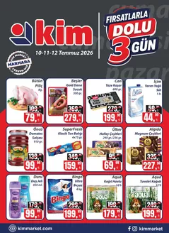 Kim Market kataloğu | Müşterilerimiz için özel fırsatlar | 2026-07-10T00:00:00.000Z - 2026-07-12T00:00:00.000Z