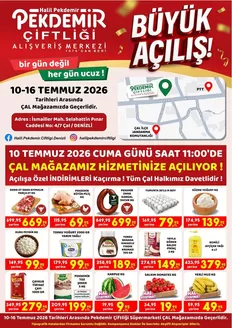 Pekdemir kataloğu | Geniş teklif yelpazesi | 2026-07-10T00:00:00.000Z - 2026-07-16T00:00:00.000Z
