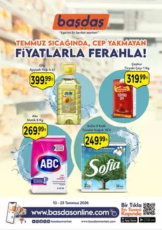 Başdaş Market kataloğu, Çınardibi | 10-23 Temmuz Cep Yakmayan Fiyatlarla Ferahla! | 2026-07-10T00:00:00.000Z - 2026-07-23T00:00:00.000Z