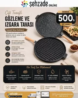 Şehzade kataloğu | En iyi fırsatlar ve indirimler | 2026-07-12T00:00:00.000Z - 2026-07-26T00:00:00.000Z