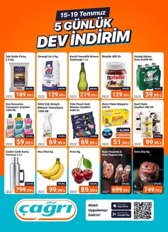 Çağrı Market kataloğu | Çağrı Market katalog | 2026-07-15T00:00:00.000Z - 2026-07-19T00:00:00.000Z