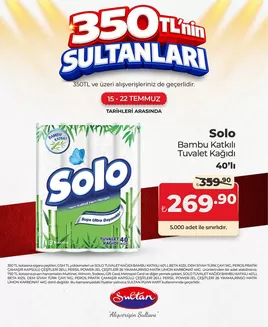 Sultan Market kataloğu | Herkes için cazip özel teklifler | 2026-07-15T00:00:00.000Z - 2026-07-22T00:00:00.000Z
