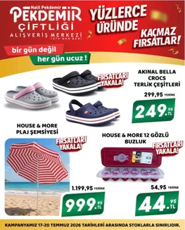 Pekdemir kataloğu, Özbek (Mersin) | Pekdemir katalog | 2026-07-17T00:00:00.000Z - 2026-07-20T00:00:00.000Z