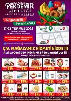 Pekdemir kataloğu, Özbek (Mersin) | Güncel fırsatlar ve teklifler | 2026-07-17T00:00:00.000Z - 2026-07-23T00:00:00.000Z