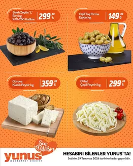 Yunus Market kataloğu, Özbek (Mersin) | Yunus Market katalog | 2026-07-17T00:00:00.000Z - 2026-07-19T00:00:00.000Z