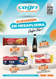 Çağrı Market kataloğu, Özbek (Mersin) | İndirimler ve kampanyalar | 2026-07-17T00:00:00.000Z - 2026-07-27T00:00:00.000Z