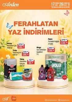 Arden Market kataloğu | Güncel fırsatlar ve teklifler | 2026-07-17T00:00:00.000Z - 2026-07-26T00:00:00.000Z