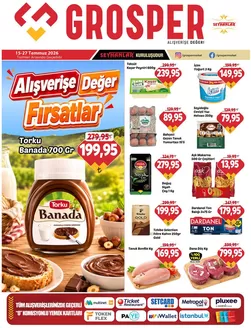 Grosper kataloğu | Grosper katalog | 2026-07-15T00:00:00.000Z - 2026-07-27T00:00:00.000Z