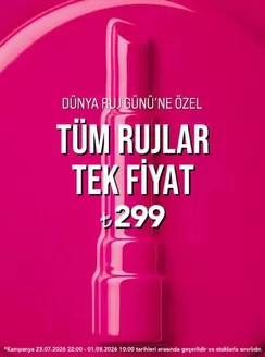Flormar kataloğu, Bursa | Oferta | 2026-07-24T00:00:00.000Z - 2026-08-01T00:00:00.000Z