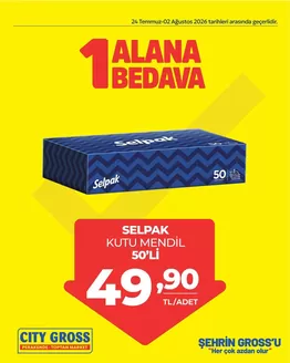 City Gross kataloğu | Fırsat avcıları için teklifler | 2026-07-24T00:00:00.000Z - 2026-08-02T00:00:00.000Z