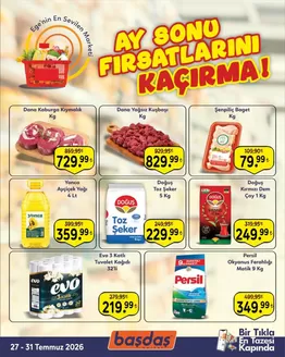 Başdaş Market kataloğu, Menemen | Oferta | 2026-07-27T00:00:00.000Z - 2026-07-31T00:00:00.000Z