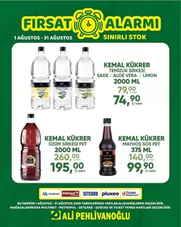 Ali Pehlivanoğlu kataloğu | Sizin için özel teklifler | 2026-08-01T00:00:00.000Z - 2026-08-31T00:00:00.000Z