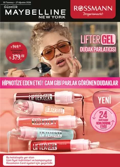 Rossmann kataloğu, Alpullu | Agustos guzellik katalogu | 2026-07-30T00:00:00.000Z - 2026-08-27T00:00:00.000Z