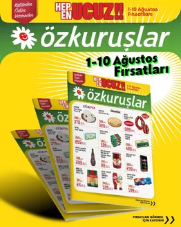 Özkuruşlar kataloğu, Barış | Oferta | 2026-08-03T00:00:00.000Z - 2026-08-10T00:00:00.000Z