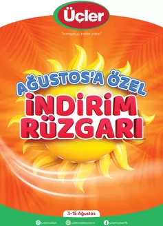 Üçler Market kataloğu, Alpullu | Oferta | 2026-08-04T00:00:00.000Z - 2026-08-15T00:00:00.000Z