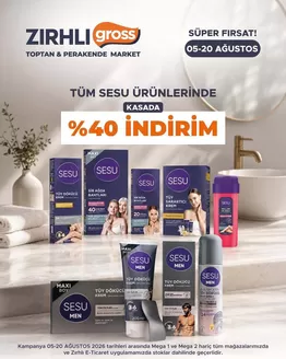 Zırhlı Toptan market kataloğu, Güllü | Cazip teklifleri keşfedin | 2026-08-05T00:00:00.000Z - 2026-08-20T00:00:00.000Z