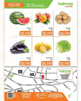Hakmar Express kataloğu | Tüm müşteriler için harika teklif | 2026-08-10T00:00:00.000Z - 2026-08-13T00:00:00.000Z