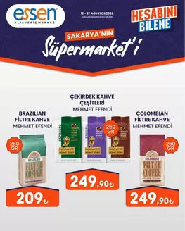 Essen AVM kataloğu | Güncel özel kampanyalar | 2026-08-12T00:00:00.000Z - 2026-08-27T00:00:00.000Z