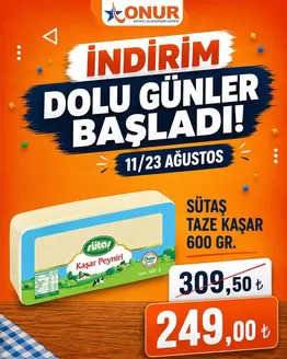 Onur Hipermarketleri kataloğu | Tasarrufçular için en iyi teklifler | 2026-08-11T00:00:00.000Z - 2026-08-23T00:00:00.000Z