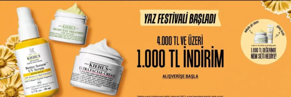 Kiehl's kataloğu, Armutalan | Oferta | 2026-08-17T00:00:00.000Z - 2026-09-17T00:00:00.000Z