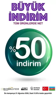 BioBellinda kataloğu, Armutalan | Oferta | 2026-08-19T00:00:00.000Z - 2026-08-21T00:00:00.000Z