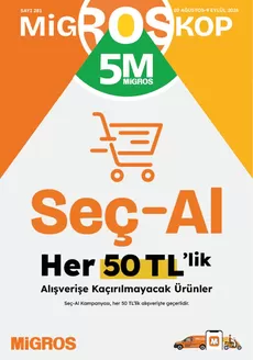 Migros kataloğu, Bolu | Keşfedilecek yeni teklifler | 2026-08-20T00:00:00.000Z - 2026-09-09T00:00:00.000Z