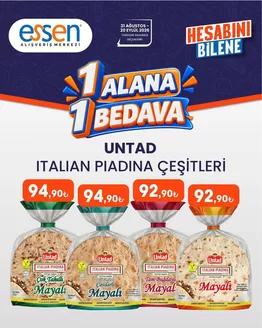 Essen AVM kataloğu | En iyi fırsatlar ve indirimler | 2026-08-31T00:00:00.000Z - 2026-09-20T00:00:00.000Z