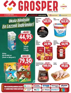 Grosper kataloğu | Fırsat avcıları için teklifler | 2026-09-02T00:00:00.000Z - 2026-09-14T00:00:00.000Z