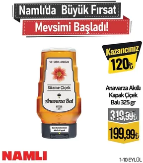 Namlı Hipermarketleri kataloğu | Özel fırsatlar | 2026-09-01T00:00:00.000Z - 2026-09-10T00:00:00.000Z