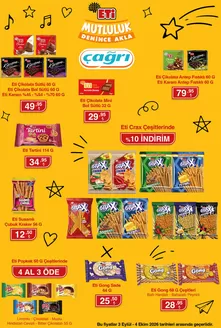 Çağrı Market kataloğu | Sizin için özel teklifler | 2026-09-03T00:00:00.000Z - 2026-10-04T00:00:00.000Z