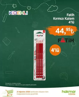 Hakmar Express kataloğu, Kandıra | Hakmar Express katalog | 2026-09-08T00:00:00.000Z - 2026-09-22T00:00:00.000Z