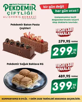 Pekdemir kataloğu, Pınarkent | Pekdemir katalog | 2026-09-08T00:00:00.000Z - 2026-10-01T00:00:00.000Z