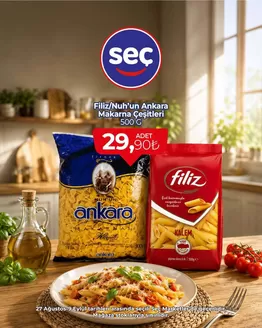 Seç Market kataloğu, Akhisar (Manisa) | Özel fırsatlar ve indirimler | 2026-08-27T00:00:00.000Z - 2026-09-09T00:00:00.000Z