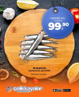 Çelikkayalar kataloğu | Oferta | 2026-09-14T00:00:00.000Z - 2026-09-16T00:00:00.000Z