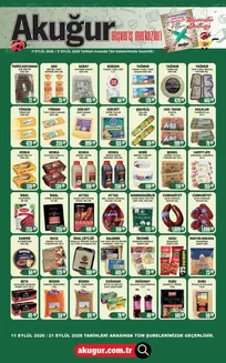 Ak Uğur Market kataloğu | Oferta | 2026-09-14T00:00:00.000Z - 2026-09-21T00:00:00.000Z