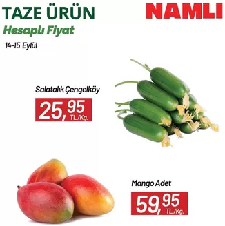 Namlı Hipermarketleri kataloğu | Müşterilerimiz için özel fırsatlar | 2026-09-14T00:00:00.000Z - 2026-09-15T00:00:00.000Z