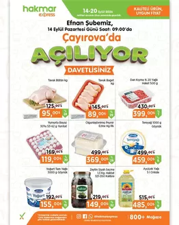 Hakmar Express kataloğu, Gebze | Fırsat avcıları için teklifler | 2026-09-14T00:00:00.000Z - 2026-09-20T00:00:00.000Z