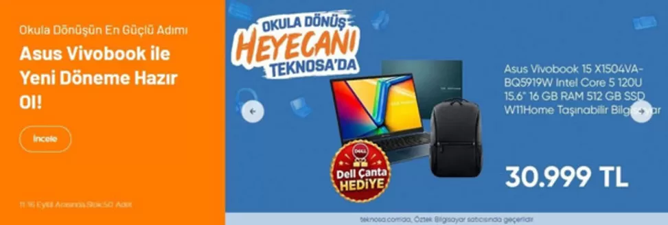 Teknosa kataloğu, Beyoğlu | Oferta | 2026-09-15T00:00:00.000Z - 2026-09-16T00:00:00.000Z