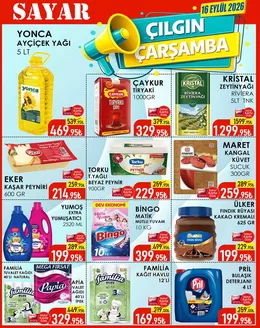Sayar Avm kataloğu | Özel fırsatlar ve indirimler | 2026-09-16T00:00:00.000Z - 2026-09-16T00:00:00.000Z