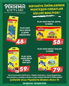 Pekdemir kataloğu, Sapanca | Sizin için en iyi fırsatlarımız | 2026-08-28T00:00:00.000Z - 2026-09-30T00:00:00.000Z