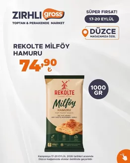 Zırhlı Toptan market kataloğu | Güncel fırsatlar ve teklifler | 2026-09-17T00:00:00.000Z - 2026-09-20T00:00:00.000Z