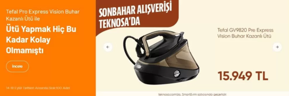 Teknosa kataloğu, Kılbasan | Oferta | 2026-09-17T00:00:00.000Z - 2026-09-18T00:00:00.000Z