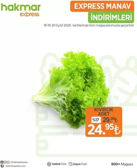 Hakmar Express kataloğu, Döşemealtı | En iyi fırsatlarımız | 2026-09-18T00:00:00.000Z - 2026-09-20T00:00:00.000Z