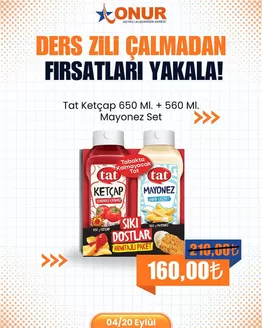 Onur Hipermarketleri kataloğu, Esenyurt | Herkes için cazip özel teklifler | 2026-09-04T00:00:00.000Z - 2026-09-20T00:00:00.000Z