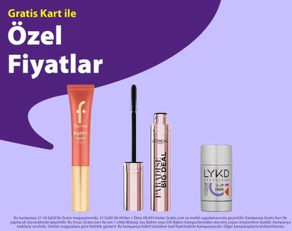 Gratis kataloğu | Oferta | 2026-09-21T00:00:00.000Z - 2026-09-30T00:00:00.000Z