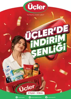 Üçler Market kataloğu | Üçler Market katalog | 2026-09-21T00:00:00.000Z - 2026-10-03T00:00:00.000Z
