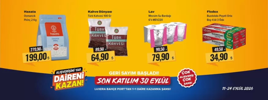 Show Market kataloğu, Kozan | Herkes için cazip özel teklifler | 2026-09-11T00:00:00.000Z - 2026-09-24T00:00:00.000Z