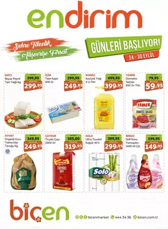 Biçen Market kataloğu | Tüm müşteriler için harika teklif | 2026-09-24T00:00:00.000Z - 2026-09-30T00:00:00.000Z