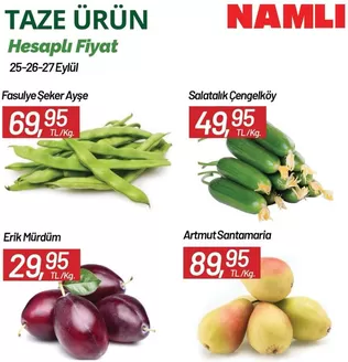 Namlı Hipermarketleri kataloğu | Müşterilerimiz için özel fırsatlar | 2026-09-25T00:00:00.000Z - 2026-09-27T00:00:00.000Z