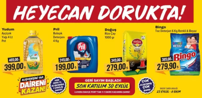 Show Market kataloğu | Tüm müşteriler için en iyi fırsatlar | 2026-09-25T00:00:00.000Z - 2026-10-08T00:00:00.000Z